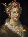 femme floral Giuseppe Arcimboldo classique fleurs